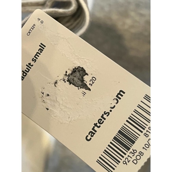 Carter's Adult Heart Love Long Sleeve Shirt Womans S - Picture 3 of 4